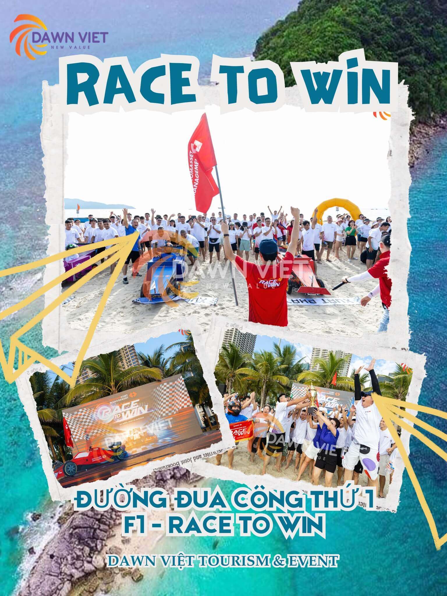 “RACE TO WIN” – CHỦ ĐỀ TEAM BUILDING TẬP THỂ LẤY CẢM HỨNG TỪ ĐƯỜNG ĐUA F1