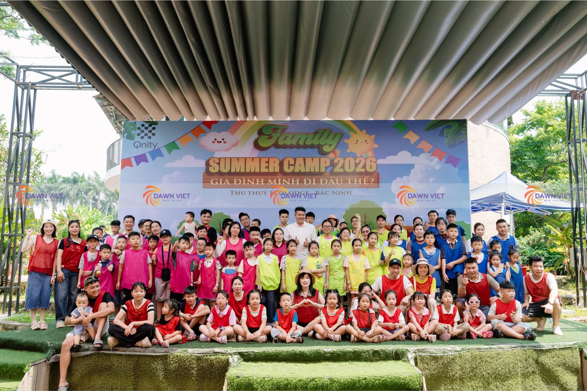 FAMILYDAY QNITY SUMMER CAMP 2026 – GIA ĐÌNH MÌNH ĐI ĐÂU THẾ?