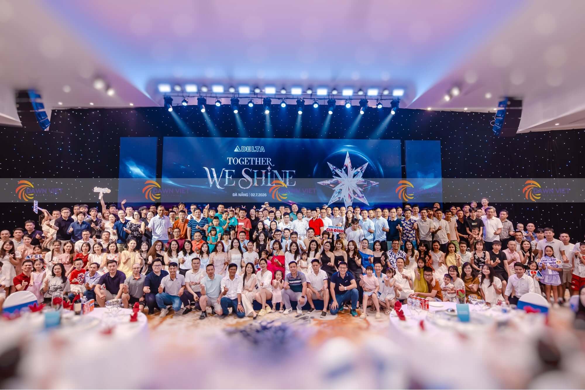 GALA DINNER DELTA GROUP “TOGETHER WE SHINE” – KIẾN TẠO ĐÊM TIỆC GẮN KẾT, NƠI MỖI CÁ NHÂN CÙNG TOẢ SÁNG
